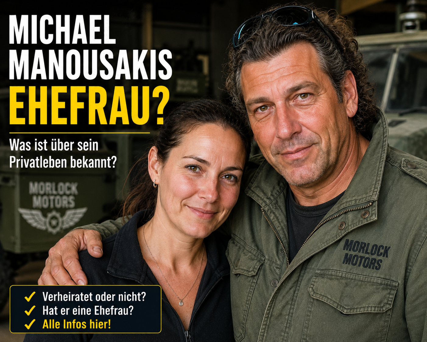 Michael Manousakis Ehefrau