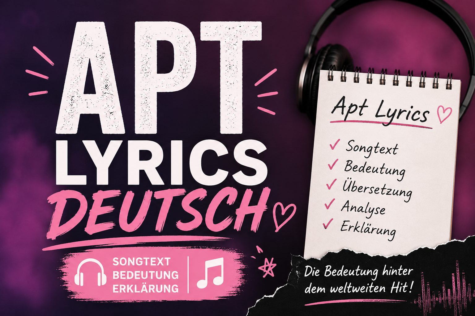 apt lyrics deutsch