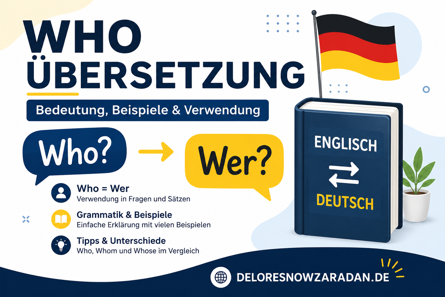 who übersetzung